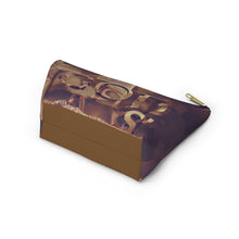 Load image into Gallery viewer, GOD 1st Accessory Pouch w T-bottom (Brown)