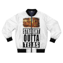 Load image into Gallery viewer, GOD 1st Unisex “SOTexas” Bomber Jacket (W&B) og