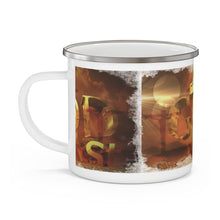 Load image into Gallery viewer, GOD 1st Enamel Camping Mug