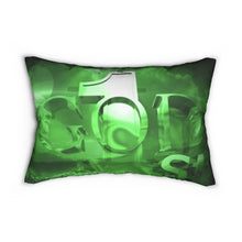 Load image into Gallery viewer, GOD 1st Lumbar Pillow (Green)