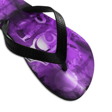 Load image into Gallery viewer, GOD 1st Unisex Flip-Flops (Purple)
