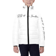 Load image into Gallery viewer, GOD 1st KIDs "Shalom Y'all" Stand Collar Padded Jacket (Model H41)