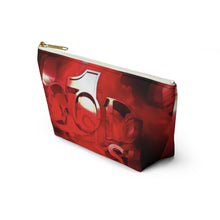 Load image into Gallery viewer, GOD 1st Accessory Pouch w T-bottom (Red)