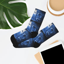 Load image into Gallery viewer, GOD 1st DTG Socks 🧦 (Blue)