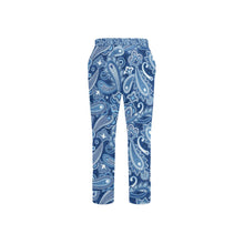 Load image into Gallery viewer, GOD 1st-BluePaisley#1-1419 Men's Casual Trousers (Model L68)