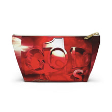 Load image into Gallery viewer, GOD 1st Accessory Pouch w T-bottom (Red)