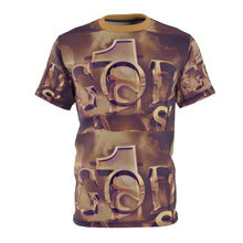 Load image into Gallery viewer, GOD 1st Unisex Cut &amp; Sew Tee (Brown)
