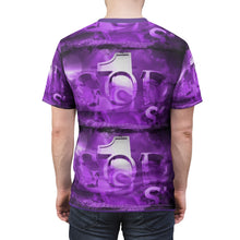 Load image into Gallery viewer, GOD 1st Unisex Cut &amp; Sew Tee (Purple)
