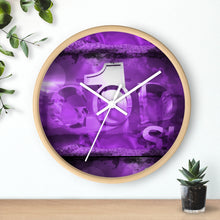 Load image into Gallery viewer, GOD 1st Wall clock 🕰 (Purple)
