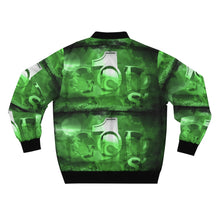 Load image into Gallery viewer, GOD 1st Unisex Bomber Jacket (Green)
