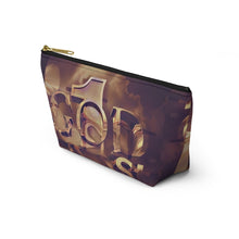 Load image into Gallery viewer, GOD 1st Accessory Pouch w T-bottom (Brown)
