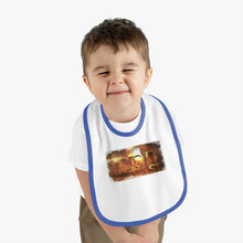 Load image into Gallery viewer, GOD 1st Baby Trim Jersey Bib (5 Different Colors) 🍼
