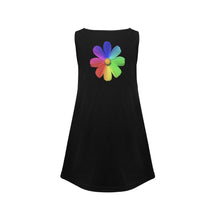Load image into Gallery viewer, GOD 1st "Life without Jesus" (Black) Girls' Sleeveless Dress
