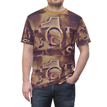 Load image into Gallery viewer, GOD 1st Unisex Cut &amp; Sew Tee (Brown)
