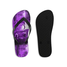 Load image into Gallery viewer, GOD 1st Unisex Flip-Flops (Purple)
