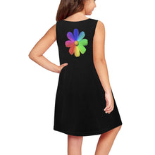 Load image into Gallery viewer, GOD 1st "Life without Jesus" (Black) Girls' Sleeveless Dress
