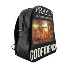 Load image into Gallery viewer, GOD 1st “Prayer to Change Everything” School Backpack 🎒(Original)
