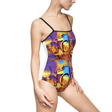 Load image into Gallery viewer, GOD 1st One-piece 🏊🏼‍♀️Swimsuit (Multicolored&amp;White)
