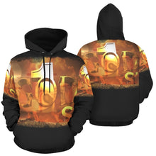 Load image into Gallery viewer, GOD1st (HalfSleevePrinted) Hoodie for Men (USA Size) (Model H13)
