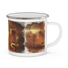 Load image into Gallery viewer, GOD 1st Enamel Camping Mug
