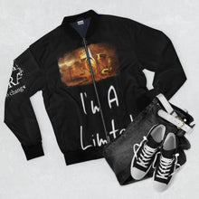 Load image into Gallery viewer, GOD 1st Unisex “Don’t Ever Stop Being Solid” Bomber Jacket (Og) Black Limited Edition
