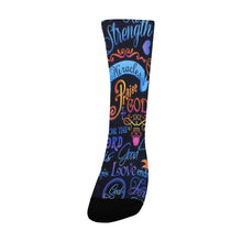 Load image into Gallery viewer, GOD 1st "PraiseGOD" Women's Custom Socks
