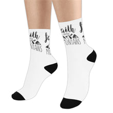 Load image into Gallery viewer, GOD 1st "FaithMovesMountains" Trouser Socks (For Men)
