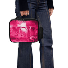 Load image into Gallery viewer, GOD 1st (Pink) Leather Lunch Bag
