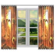 Load image into Gallery viewer, GOD1st (Original) Window Curtain 50"x84"(Two Piece)
