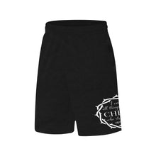 Load image into Gallery viewer, GOD 1st "Christ who Strengthens" Basketball Shorts with Pocket
