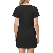Load image into Gallery viewer, GOD 1st T-Shirt Dress 👗 (Black&amp;Purple)
