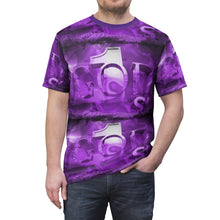 Load image into Gallery viewer, GOD 1st Unisex Cut &amp; Sew Tee (Purple)
