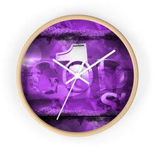 Load image into Gallery viewer, GOD 1st Wall clock 🕰 (Purple)
