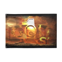 Load image into Gallery viewer, GOD 1st (Salute) original/Black Garden Flag 70"x47"
