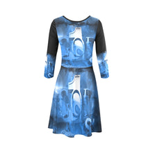 Load image into Gallery viewer, GOD1st (Blue) 3/4 Sleeve Sundress (D23)

