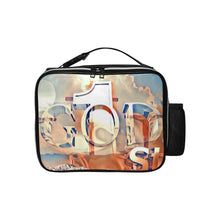 Load image into Gallery viewer, GOD 1st (SkyBlue) Leather Lunch Bag
