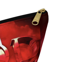 Load image into Gallery viewer, GOD 1st Accessory Pouch w T-bottom (Red)
