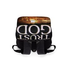 Load image into Gallery viewer, GOD 1st Unisex “Trust GOD” Shoulder Backpack (Original)
