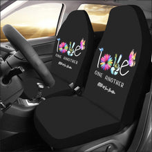 Load image into Gallery viewer, GOD 1st "Love One Another" Car Seat Covers - (Set of 2)
