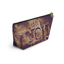 Load image into Gallery viewer, GOD 1st Accessory Pouch w T-bottom (Brown)

