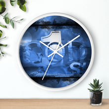 Load image into Gallery viewer, GOD 1st Wall clock 🕰 (Blue)
