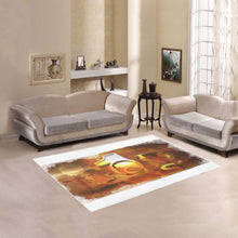 Load image into Gallery viewer, GOD1st Area Rug 5'3''x4' White Trim

