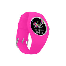 Load image into Gallery viewer, GOD1st "LoveOneAnother" (Pink) Candy Silicone Watch

