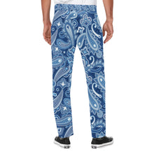 Load image into Gallery viewer, GOD 1st-BluePaisley#1-1419 Men's Casual Trousers (Model L68)
