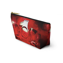 Load image into Gallery viewer, GOD 1st Accessory Pouch w T-bottom (Red)
