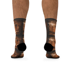Load image into Gallery viewer, GOD 1st DTG Socks 🧦 (Rust)

