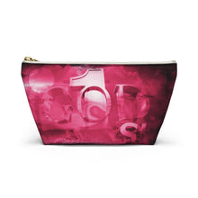 Load image into Gallery viewer, GOD 1st Accessory Pouch w T-bottom (Pink)
