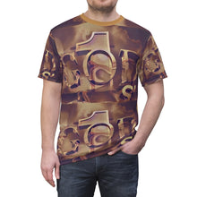 Load image into Gallery viewer, GOD 1st Unisex Cut &amp; Sew Tee (Brown)
