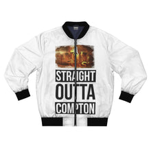 Load image into Gallery viewer, GOD 1st “SOCompton” Bomber Jacket (W&amp;B) og
