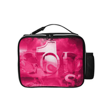 Load image into Gallery viewer, GOD 1st (Pink) Leather Lunch Bag
